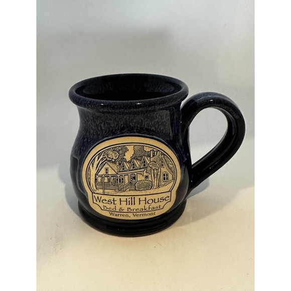 Deneen Pottery Handthrown Mug West Hill House Bed & Breakfast Warren Vermont - Picture 1 of 4